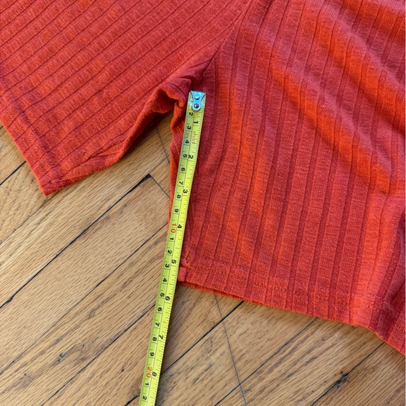 Amazon Orange Ribbed Two-Piece Set - Picture 5 of 5